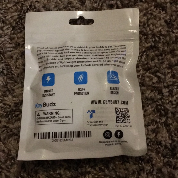 Silicone Airpod Case Cover. Condition is "New". - Picture 2 of 2